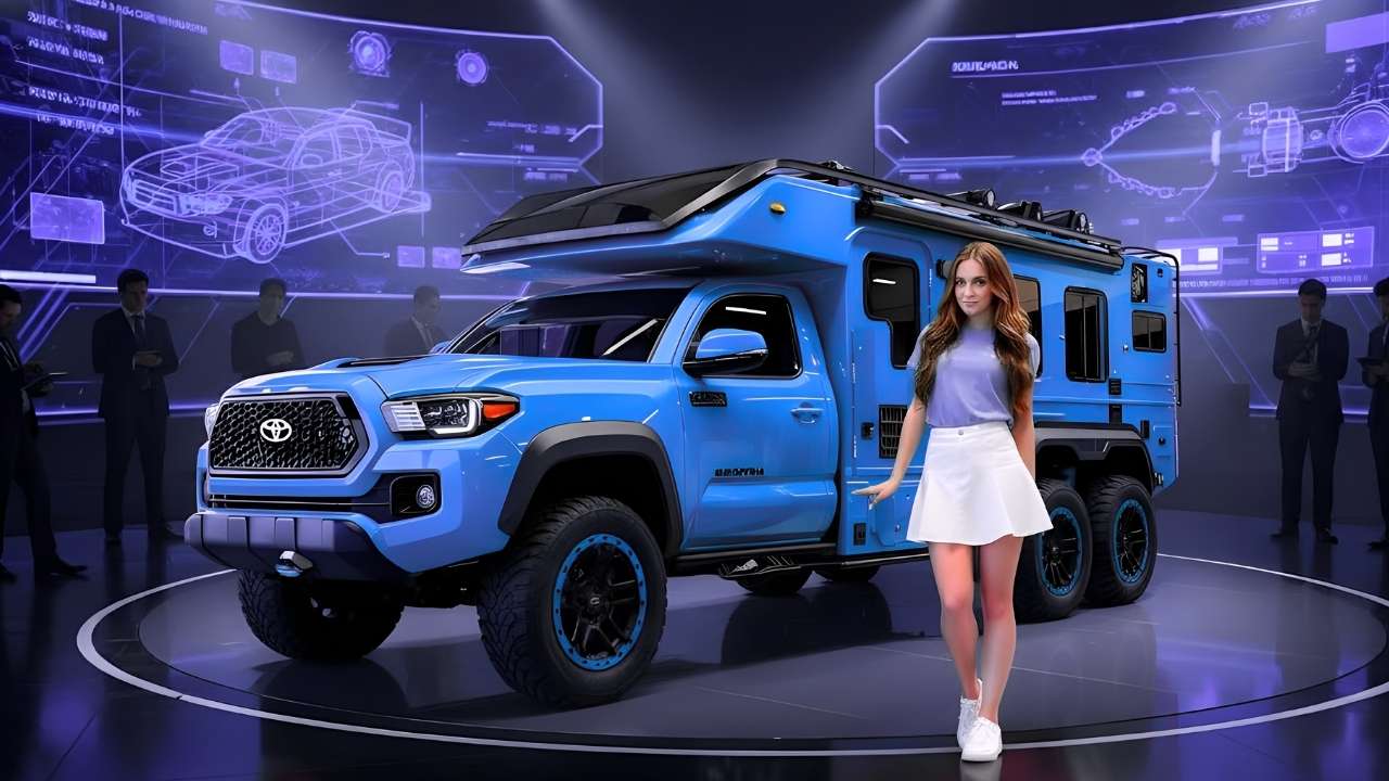 2026 Toyota Tacoma Motorhome Revealed – First Look at the Ultimate Rugged Off-Road Adventure Camper
