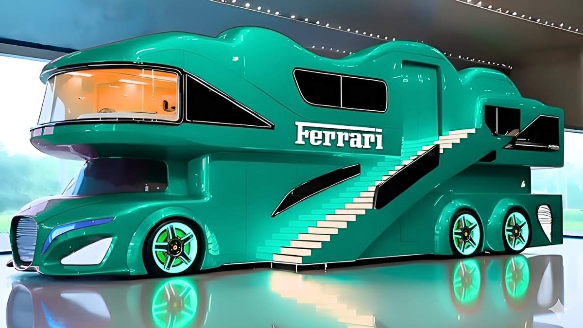 2026 Ferrari Luxury Motorhome Review Sleek Style with Premium Features