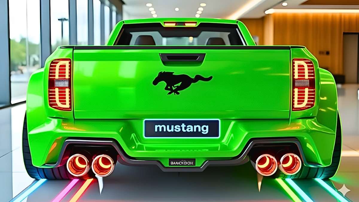 2026 Ford Mustang Pickup Truck Muscle Car Performance Meets Utility