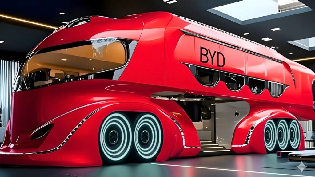 2026 BYD Motorhome Review Luxury Interiors with Smart Road Technology