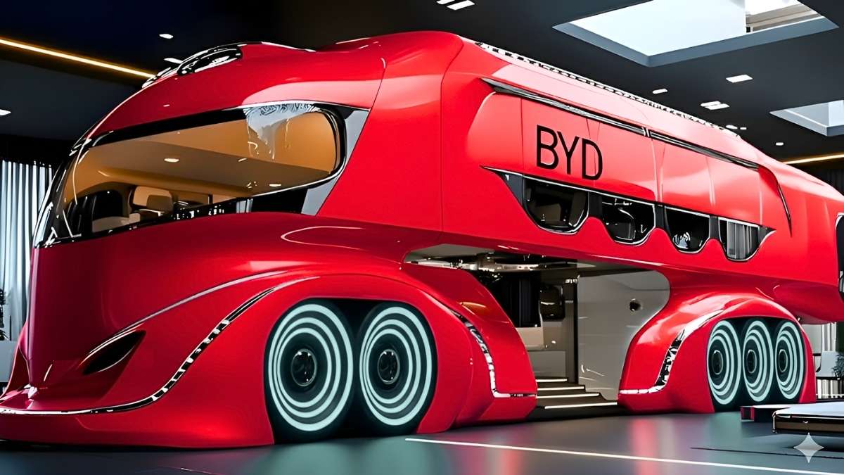 2026 BYD Motorhome Review Luxury Interiors with Smart Road Technology