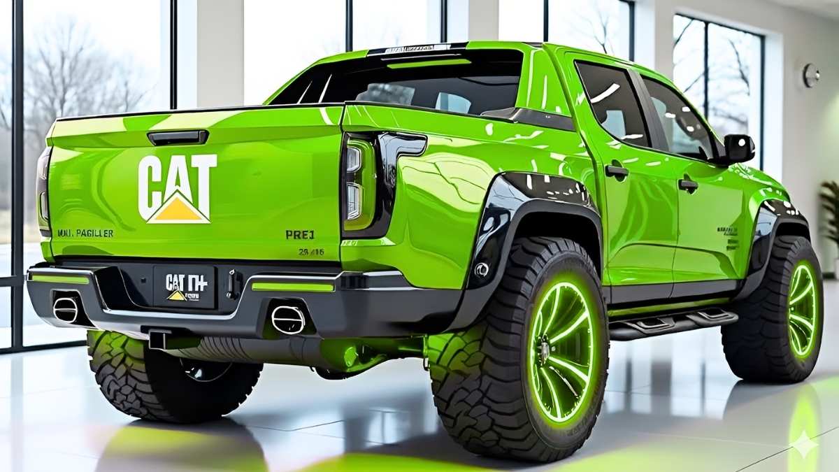 2026 Caterpillar Pickup Truck Ultimate Heavy Duty Power And Futuristic Design