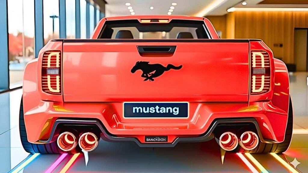 2026 Ford Mustang Pickup Truck Muscle Car Power Meets Practical Utility